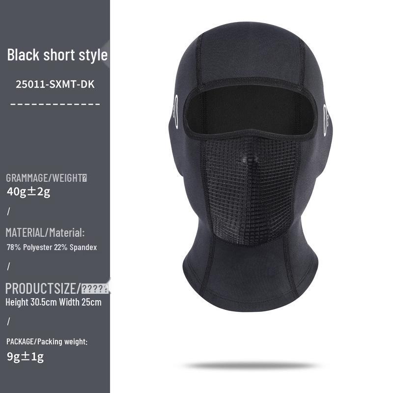 Winter Motorcycle Balaclava: Full Face, Reflective, Windproof Helmet Liner