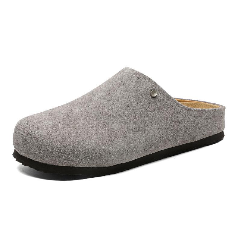 Unisex Retro Suede Slip-On Birkenstock Mules - Summer Breathable Clogs
