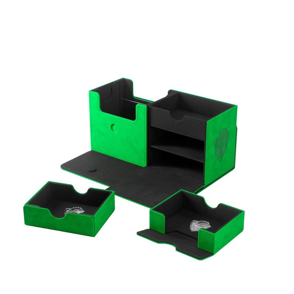 Gamegenic The Academic XL Premium Deckbox Kartenaufbewahrung Kartenspiel Schutzhülle Bietet Platz für bis zu 122 Karten und Spielzubehör Community Choice Farben Hergestellt