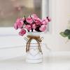 Bucket Container Flower Planter Milk Jug for Rustic Desktop Storage