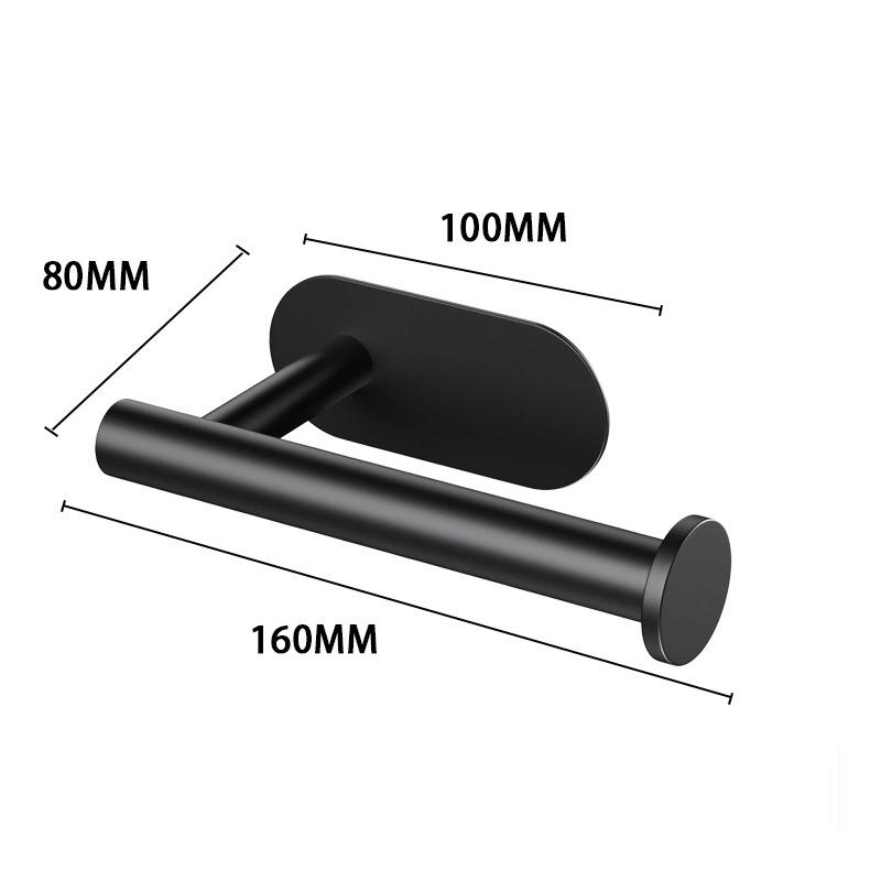 

Клейкий держатель для туалетной бумаги, органайзер, настенное крепление, подставка для хранения, кухня, ванная комната, без дрели, диспенсер для салфеток, полотенец, нержавеющая сталь