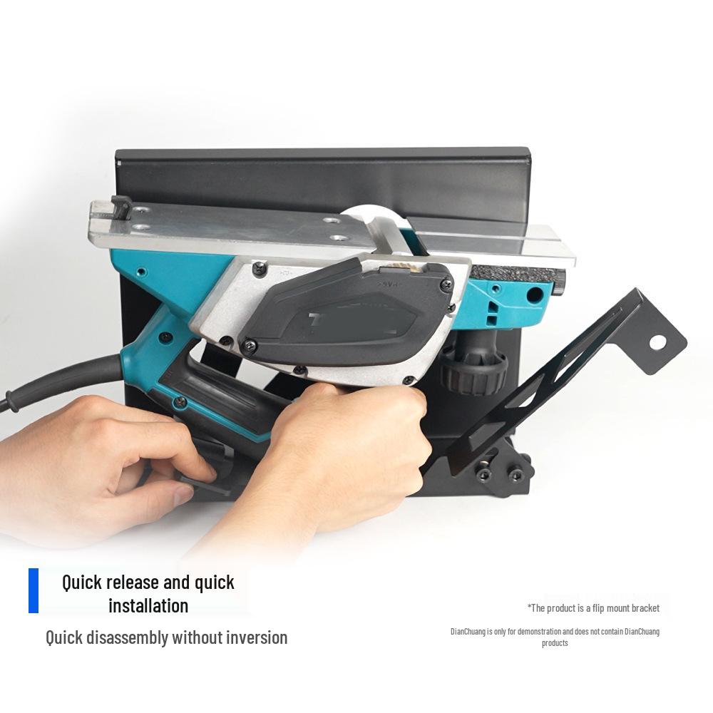 Portable Electric Woodworking Planer Stand for Home Renovation