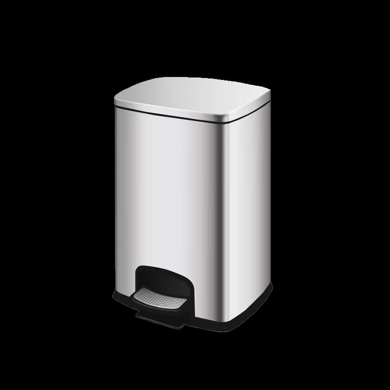 Hantian Gong Stainless Steel Pedal Trash Can