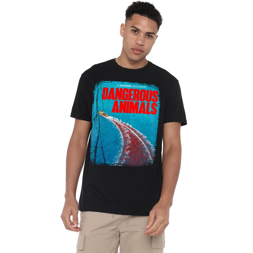 Dangerous Animals Unisex Adult Poster T-Shirt