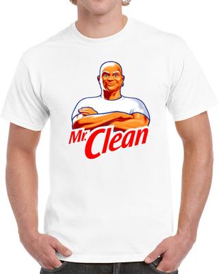 Unisexové tričko s halloweenskym kostýmom Mr. Clean