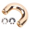 20 Set Bag Arch Bridge Metal Electroplating 5.5mm Crossing Screw Back D Ring Connector Buckle Set Fo