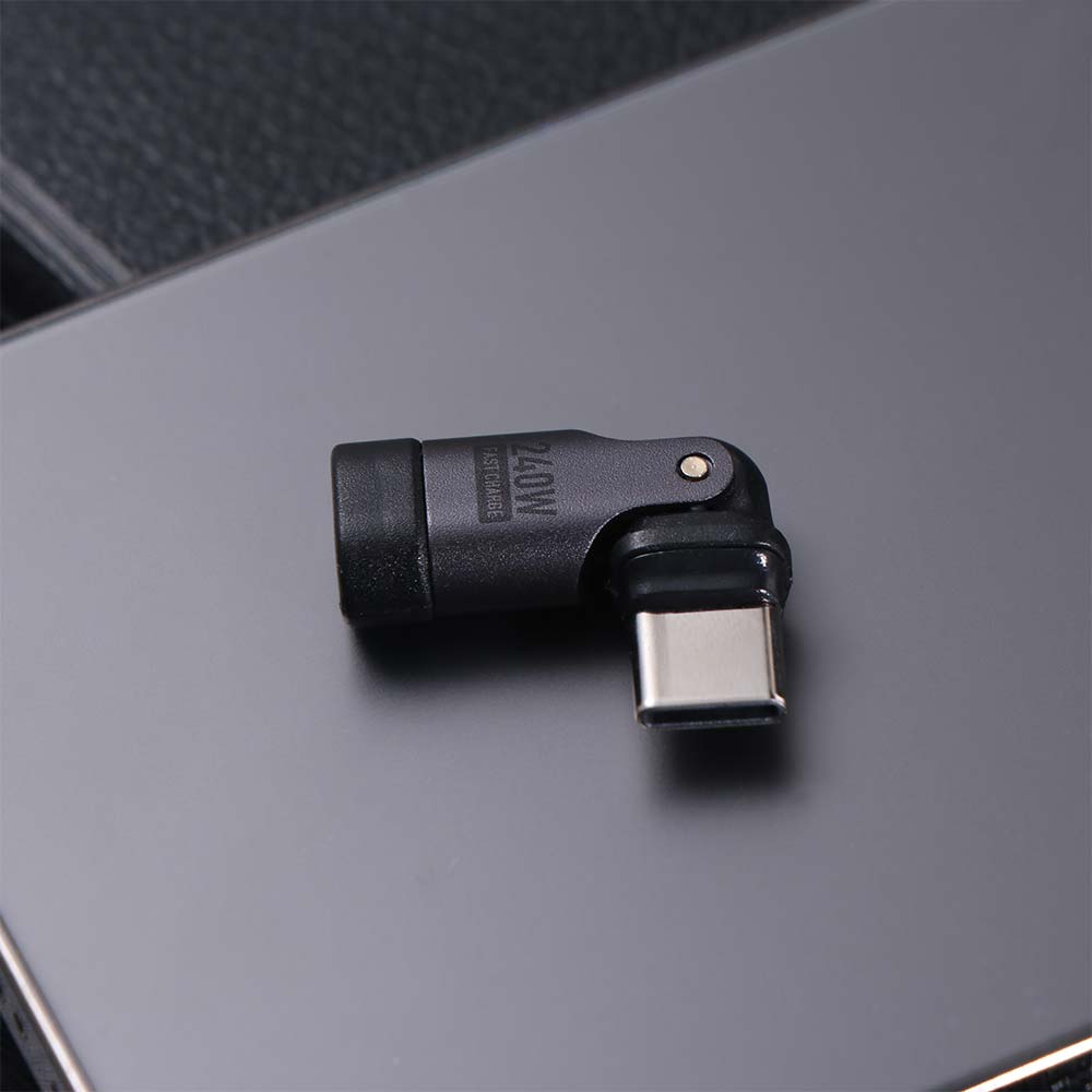180 Degree USBC Charging Converter Fast Data Transfer USB-A Female Adapter  USB C Cable
