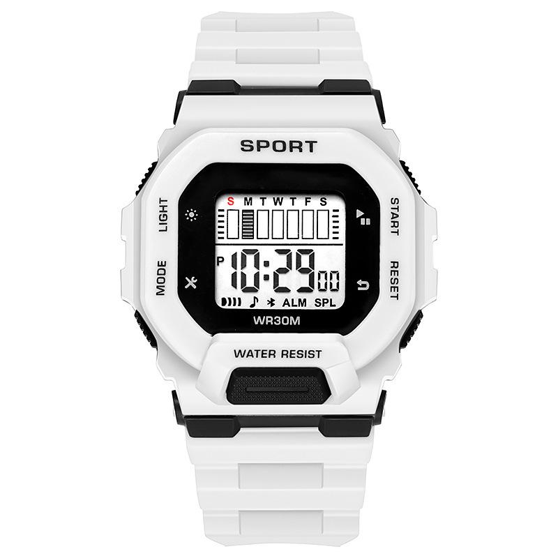 Student Waterproof Large Dial Square Fashion Electronic Watch