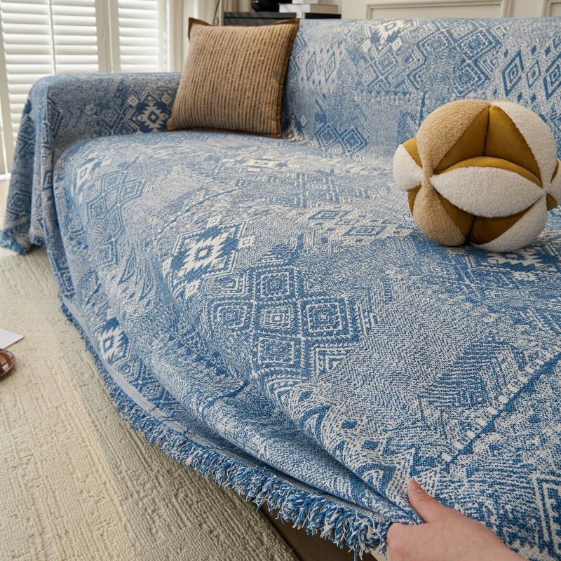 Universal Four Seasons Sofa Cover Cloth Middle Ancient Style Full Cover Sofa Sheet Blanket Sofa Pad Sofa Towel S152