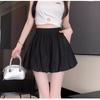 White Cloud High-Waist Slim Puffy Lantern Skirt 2024