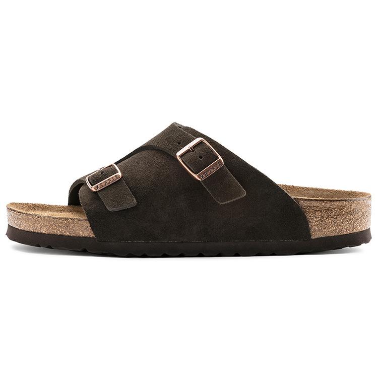 Birkenstock Zrich Soft Footbed Suede Leather Narrow Fit Mocha 1009531 38