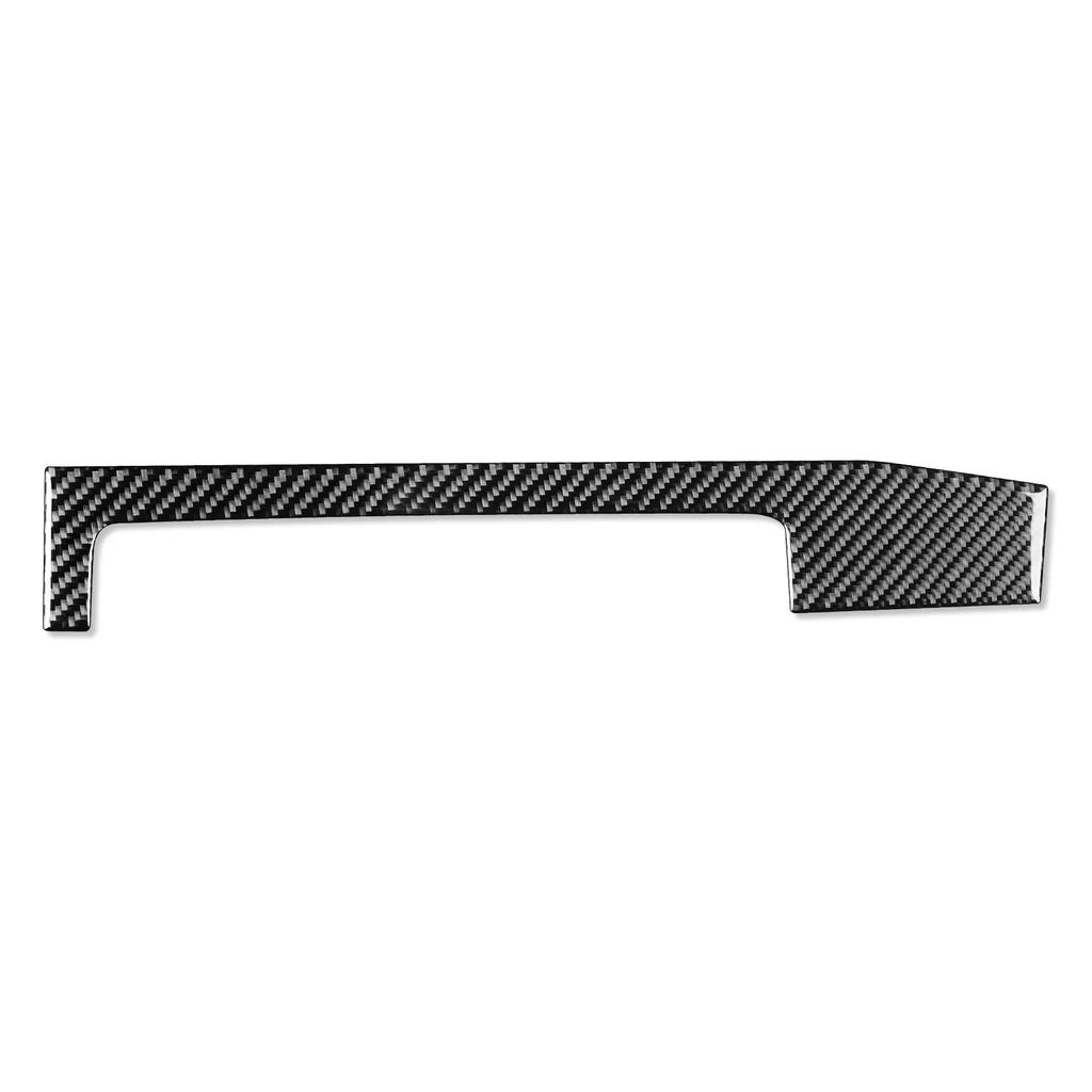 For BMW E46 1998-2005 Carbon Fiber Trument Central Center Panel Trim Strip Car Interior Accessories Decorative Stickers