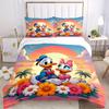 3pcs Daisy Donald Duck Printed Quilt Set - Includes 1 Quilt Cover and 2 Pillowcases, Machine Washable - Suitable for All Seasons.B013