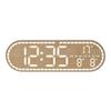 Silent Operation Digital Wall Clock Nordic Style Tabletop Electric Clock  Bedroom Use