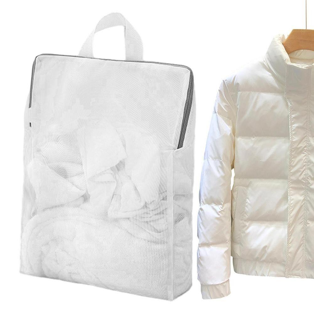 Zipper Mesh Laundry Bag Hanging Storage Clothes Wash Bags New Laundry Basket  for Washing Machines