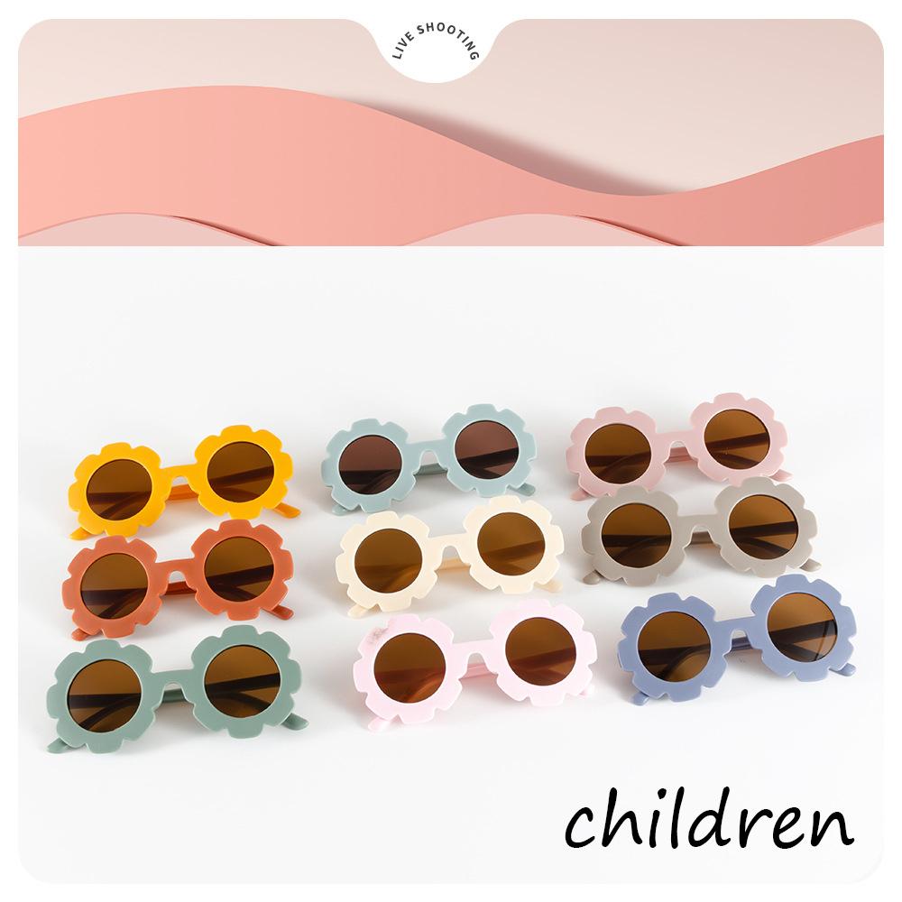 2025 Children's Sunglasses, Cute Sunflower Sunglasses Flower Children's Sunglasses Available