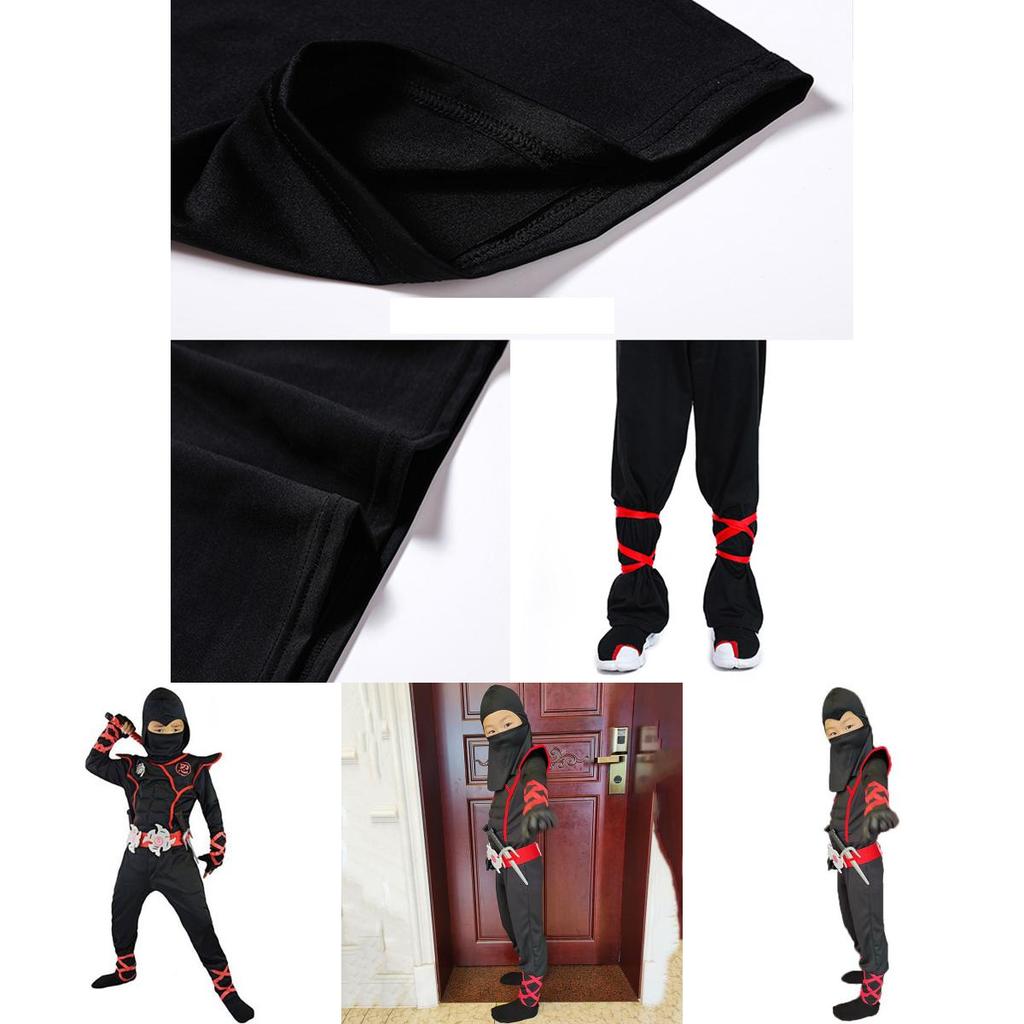 Stunning Ninjago Cosplay Costume For Kids Boys Assassin Carnival Party Fun