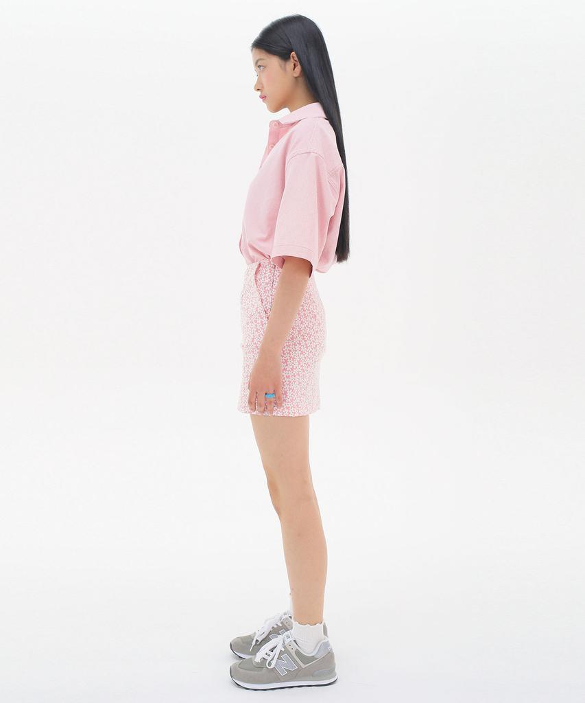 Jun Jun Space Blossom Mini Skirt_Pink
