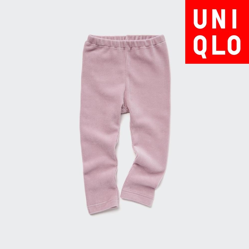 

UNIQLO JAPAN Леггинсы стандартного кроя из вельвета, длина типа 10 4 11 PINK/100