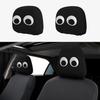 Cartoon Cute Eyes Car Headrest Covers 2 Pack Car Seat Head Rest Cover Auto Elastic Seat Coverings Vehicle Interior Accessories Protector Universal
