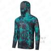 Men's sunscreen clothing summer UV protection breathable quick drying outdoor fishing clothing Luya fishing clothing hooded with mask