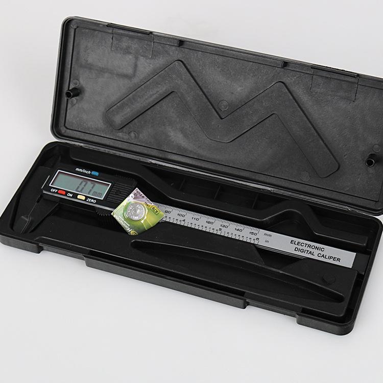 High-Precision Mini Vernier Caliper - Stainless Steel, 0-150/200/300/500/600/1000mm