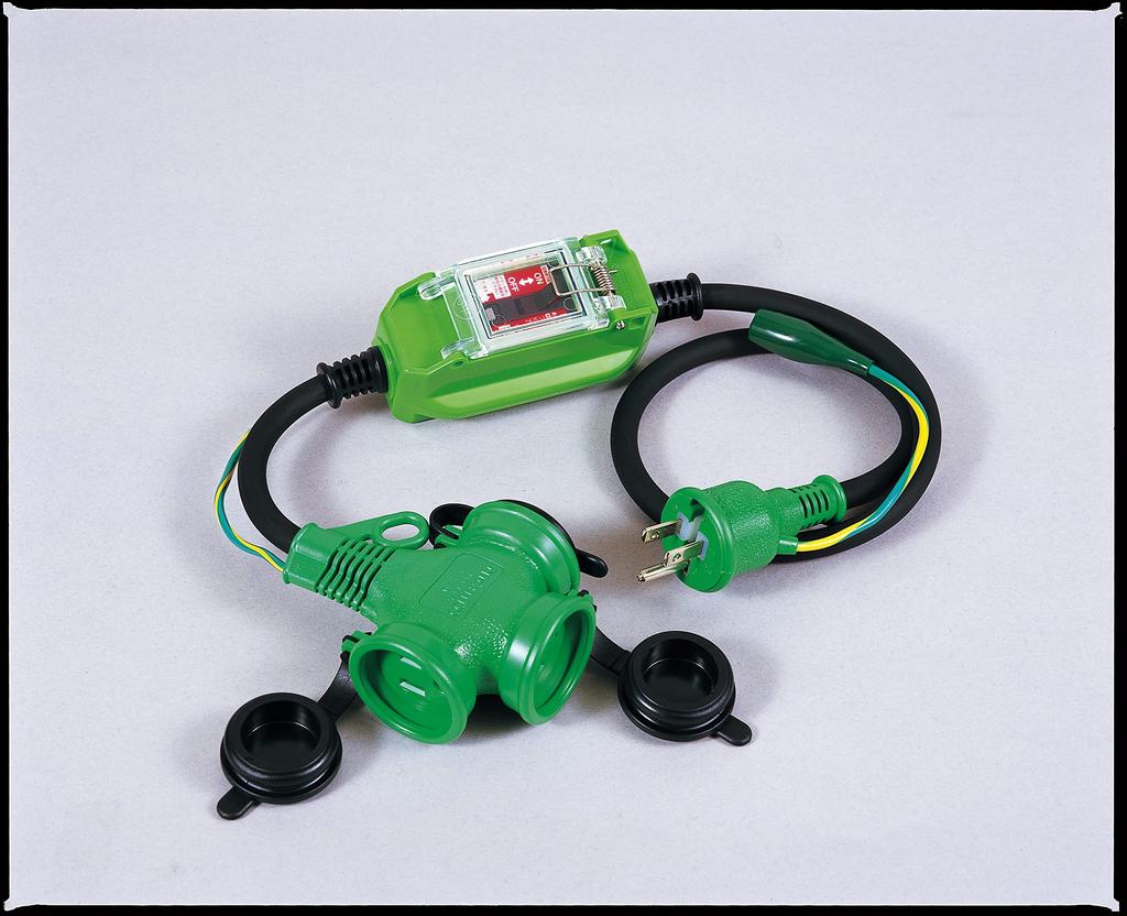 Nichido Ind. P Extension Breaker, Overload and Leakage Protection, PBW-EK-T