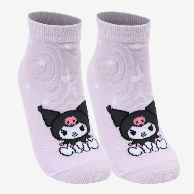 1 Pair of Kuromi Star Kids' Short Socks