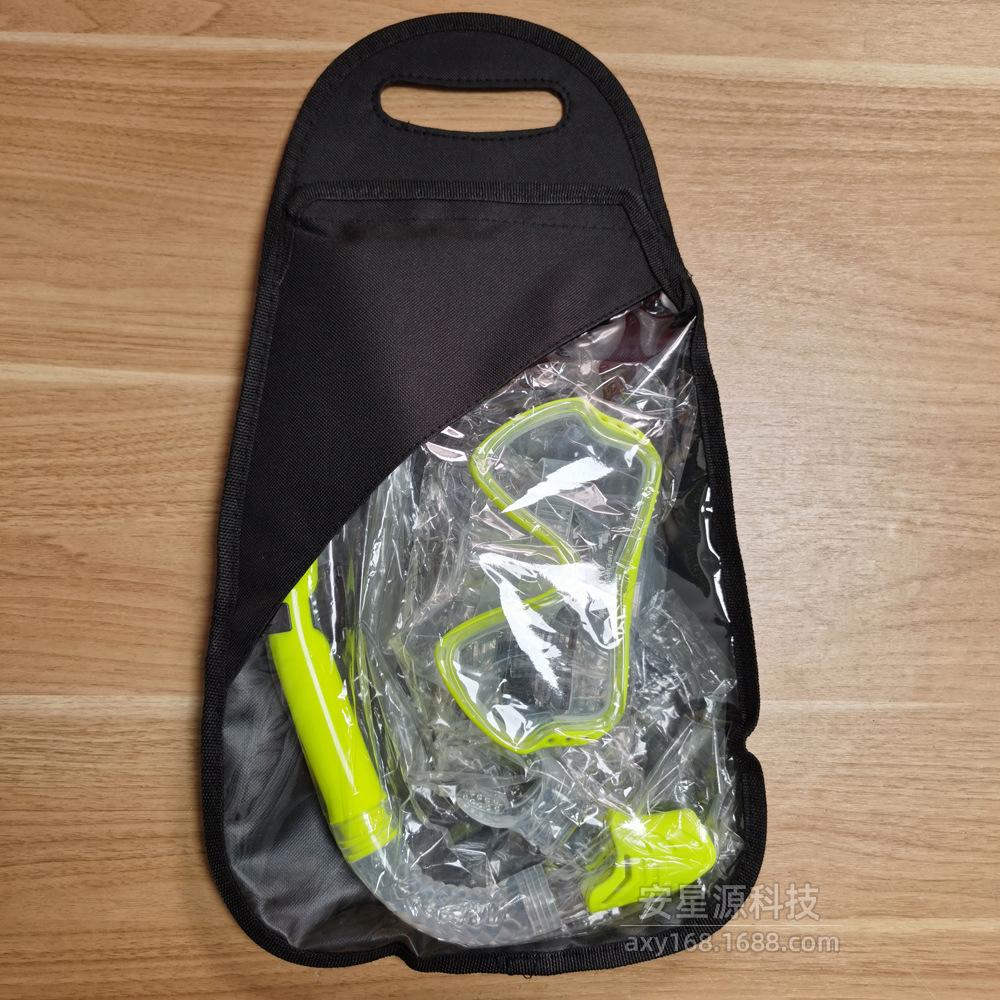 Diving goggles packaging, storage bag