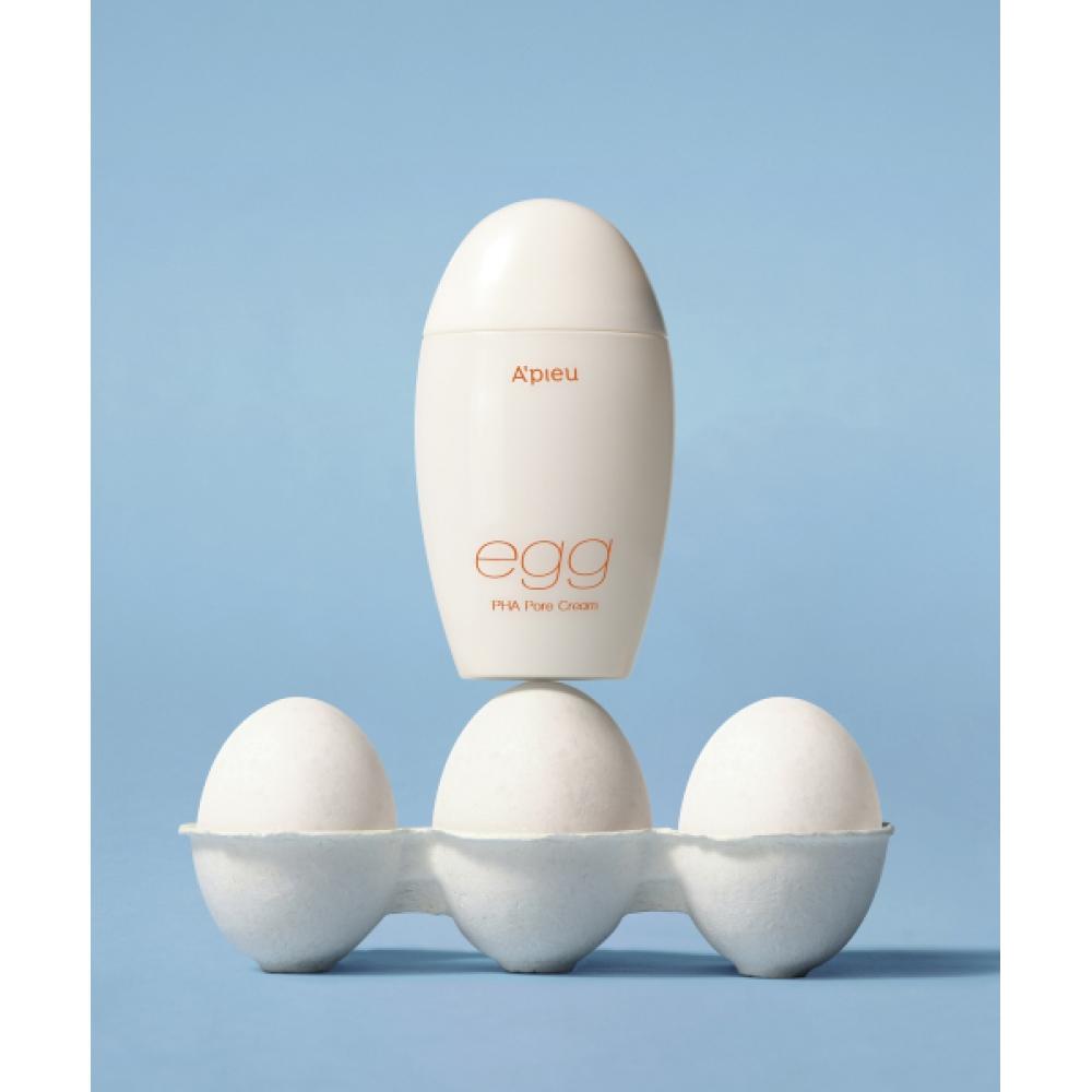 Apieu Egg Pha Clear Egg Pore Cream 65g FREE