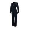 European & American Style Pearl Long Sleeve Slim Fit Stretch Suit Set