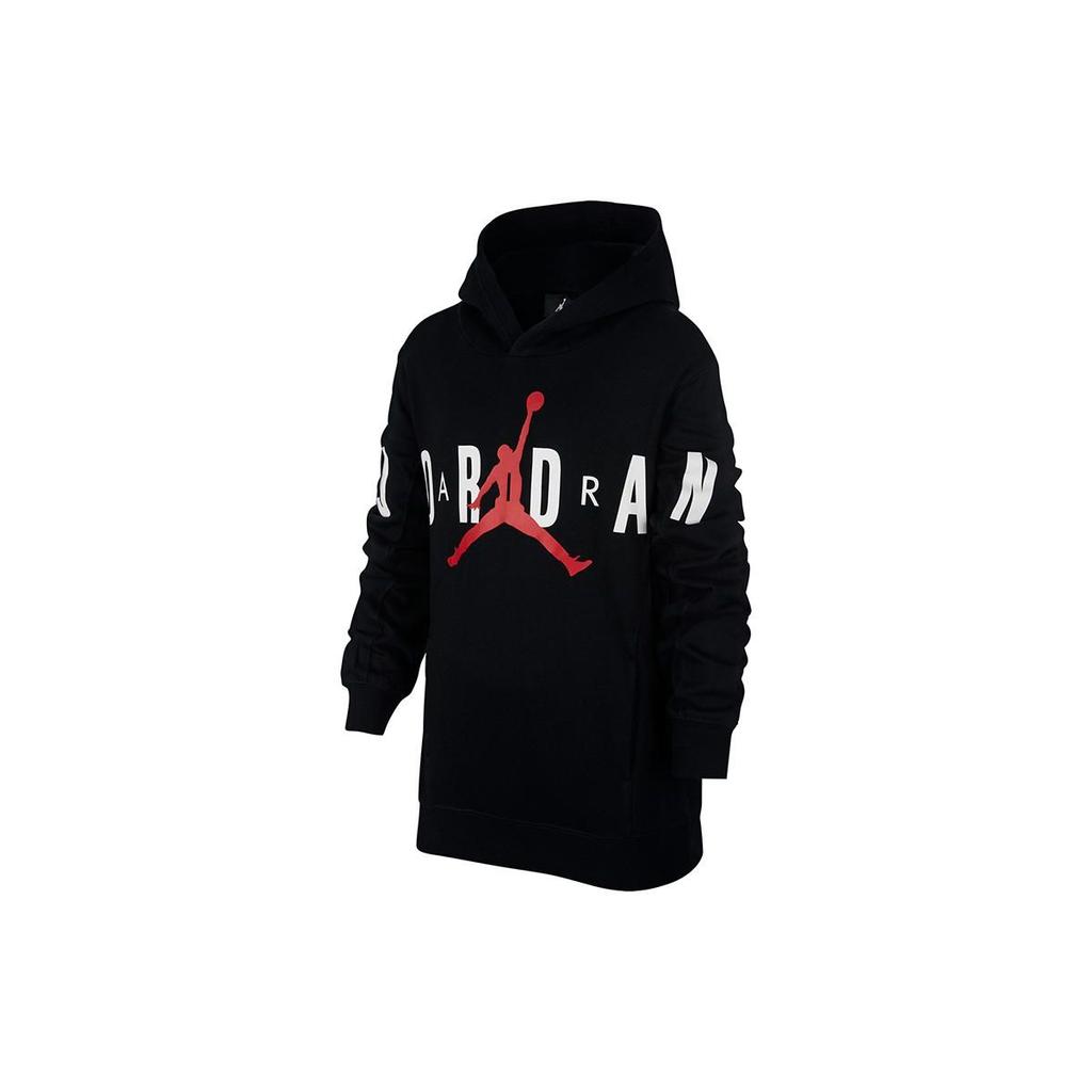 Jordan Kids' Fleece Pullover Hoodie Black HA2577-023