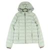 Detachable Hood Batting Jacket XS Light Gray RM876A0362 Women Used