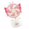 Handheld   Fan Kids Small Portable USB Rechargeable Desktop Silent Cooling Fan