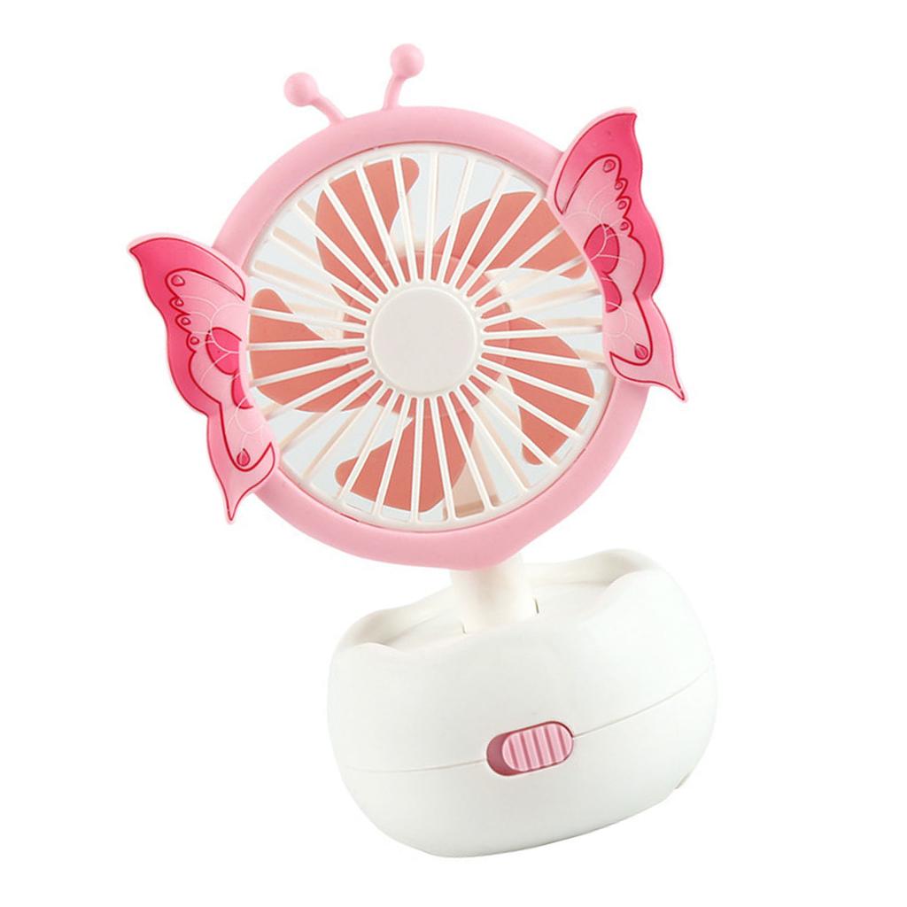 Handheld   Fan Kids Small Portable USB Rechargeable Desktop Silent Cooling Fan