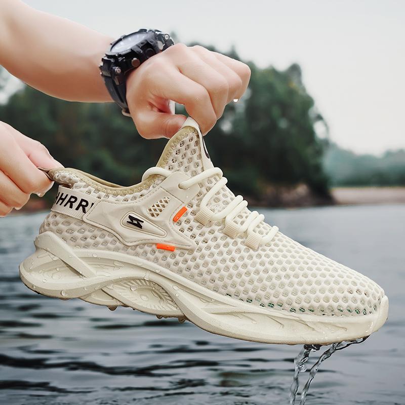 CYYTL Sneakers Mesh Breathable Summer Shoes For Men Casual Outdoor Running Tennis Luxury Platform Sports Hiking Designer Loafers