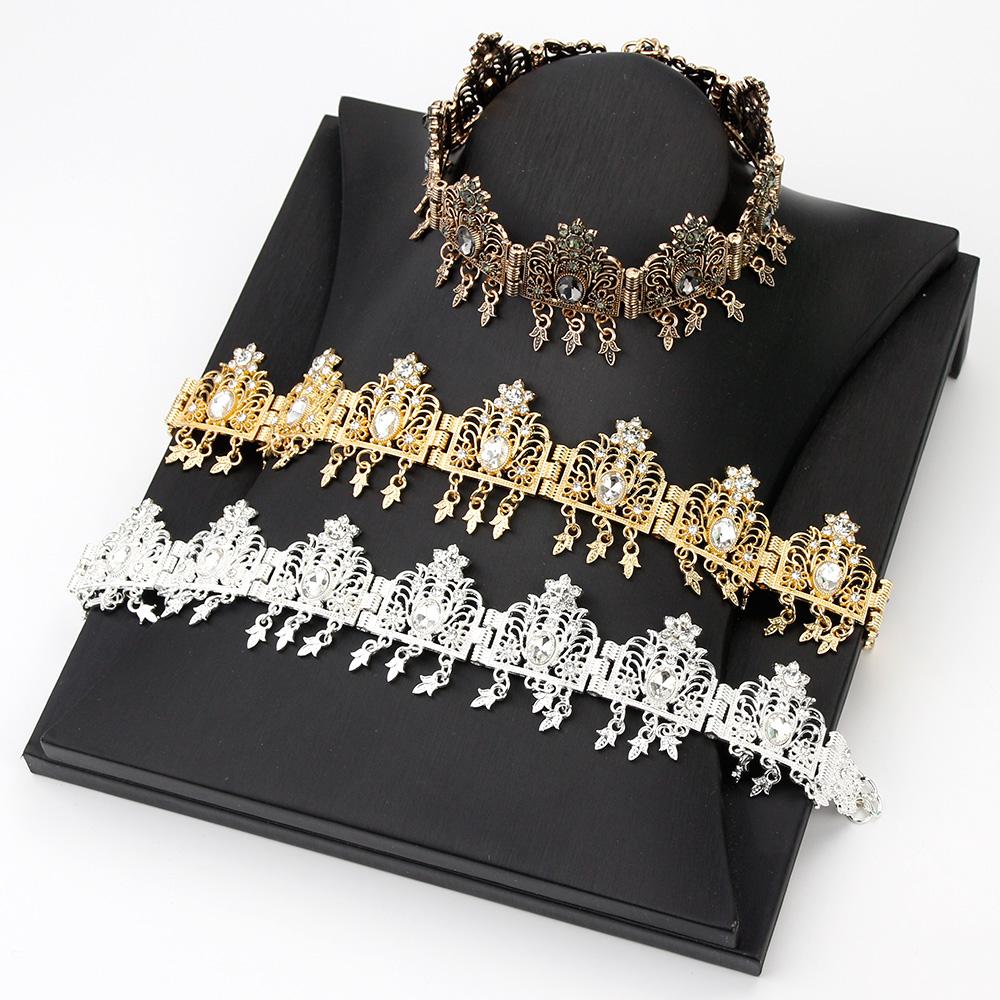 Lant Frunte Bentita Coroana Mireasa Lant Par Femei Nunta Bijuterii Piese Par