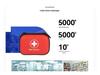 Enhanced EVA 101-Piece Home Emergency Rescue Kit - Compact Medicine Storage Bag