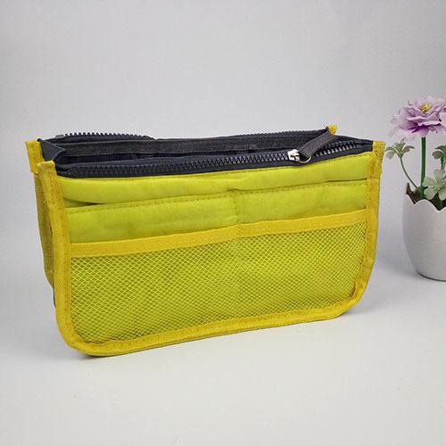 Multifunctional Double Foldable Makeup Bag Large Capacity Thickened Sorting Storage Bag Travel Handheld Leisure Bag for Cosmetics and Digital Gadgets
