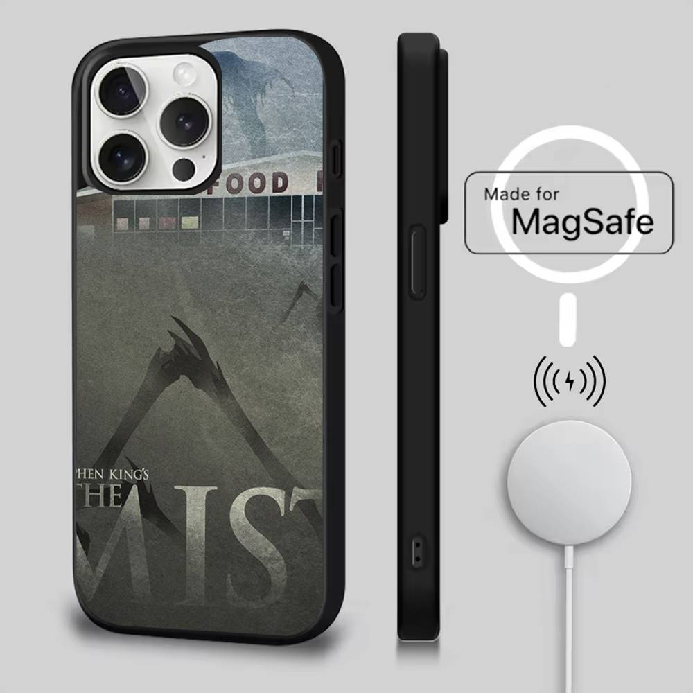 

Movie The Mist Phone Case For iPhone 17,16,15,14,13,12,11,Pro,Max,Plus,Mini,SE4,E Magnetic Magsafe Wireless Charging iPhone11PROMAX