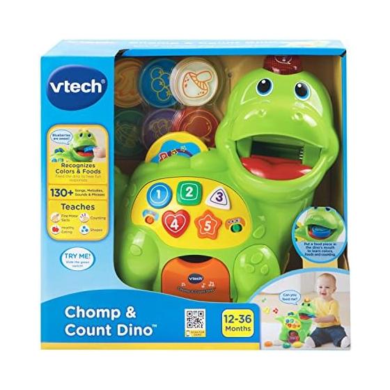 VTech Chomp and Count Dino Toy by VTech [parallel import goods]