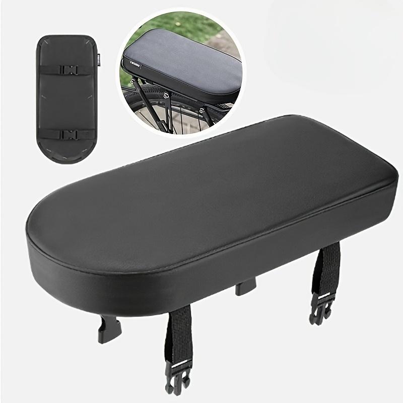 Bicycle Backseat Long Cushion Thicken Soft Comfortable Bike Seat Easy Installation Detachable Bicycle Parts
