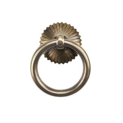 Circular Handle Pull Rings Pulls Bronze Door Knocker Ring Brass Drawer Knobs Cabinet