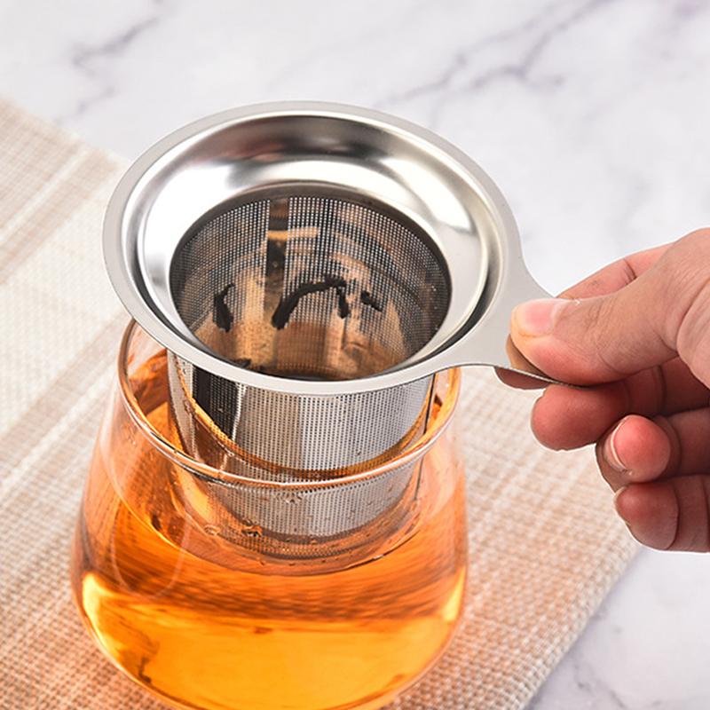 Tea Infuser Stainless Steel Tea Strainer Mesh Infuser Loose Leaf Tea Filter Diffuser for Cup Teapot with Handle