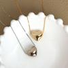 [MELODY] [Melody Accessories] Necklace, Made In Japan, K18GP Metal Heart Pendant Jewelry, Mirror Ball (Gold Color)