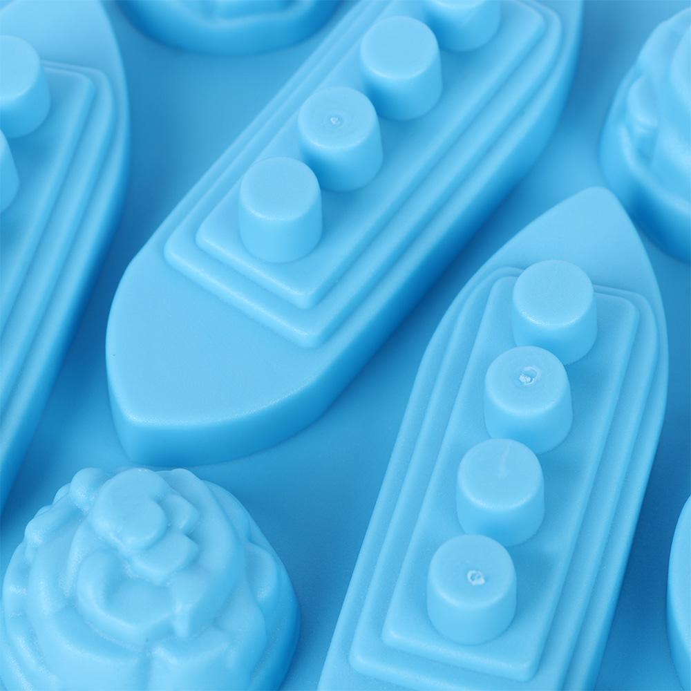 Cream Makers Summer Cake Mould Chocolate Titanic Shaped for Kitchen Ice Cube Trays Silicone Mold