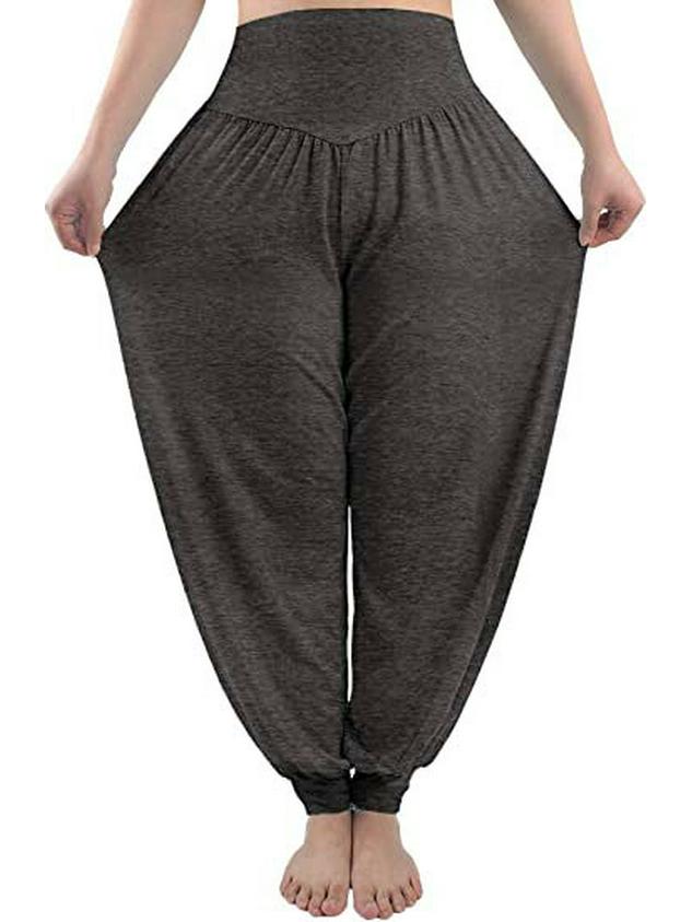 Yi Wu Manchet Lantaarn Tai Chi en Yoga Broek - Grote Maat Modaal Kleding