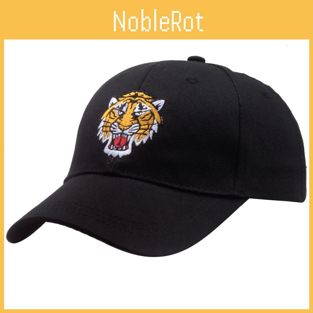 Baseball Tiger Embroidered Caps Men Women Unisex Streetwear Skateboard Hats