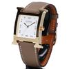 HERMES HH1.801.131 H Watch Quartz Watches Etoupe/GoldUsed