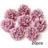 Purple Artificial Flowers Heads Silk Fake Flowers For Home Decor Party Wedding Decoration DIY Valentine's Day Gifts Accessories